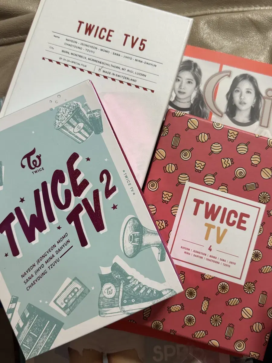 트와이스 TV 티비 2,4,5 일괄 디비디 DVD twice